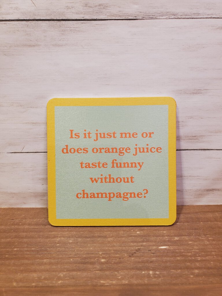 Orange Juice Coaster