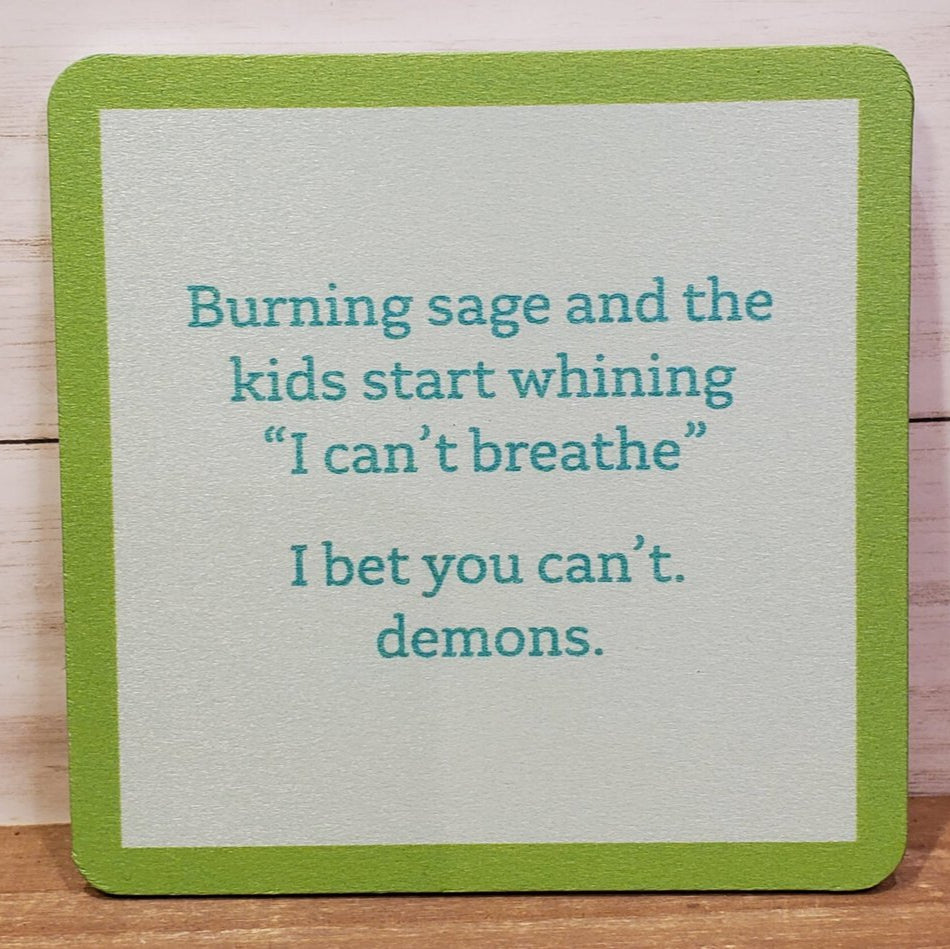 Burning Sage Coaster