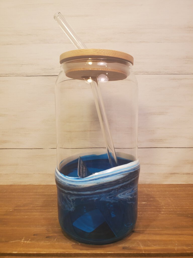 Ocean Water Glass Tumbler