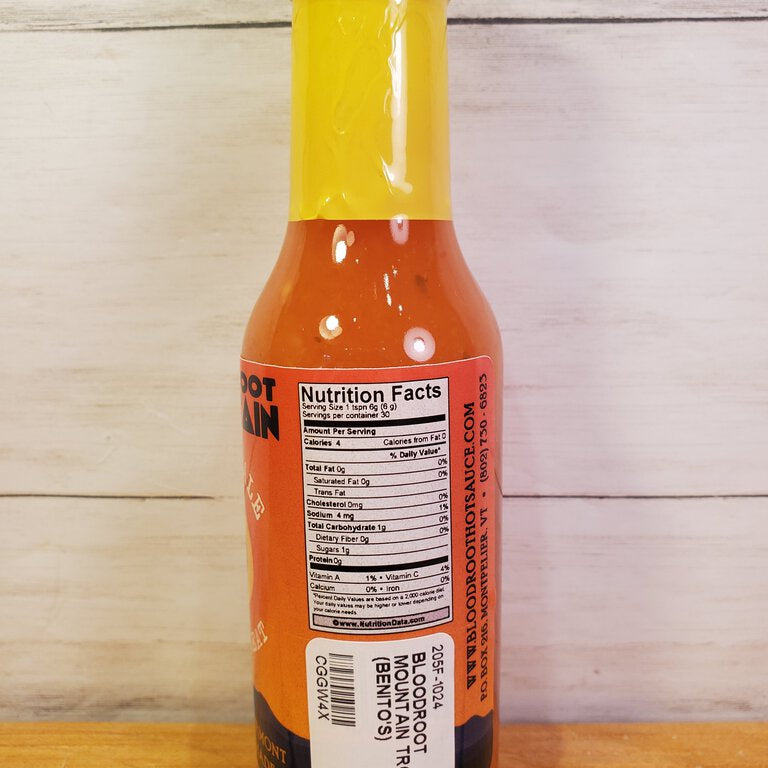 Bloodroot Mountain Tropical Hot Sauce