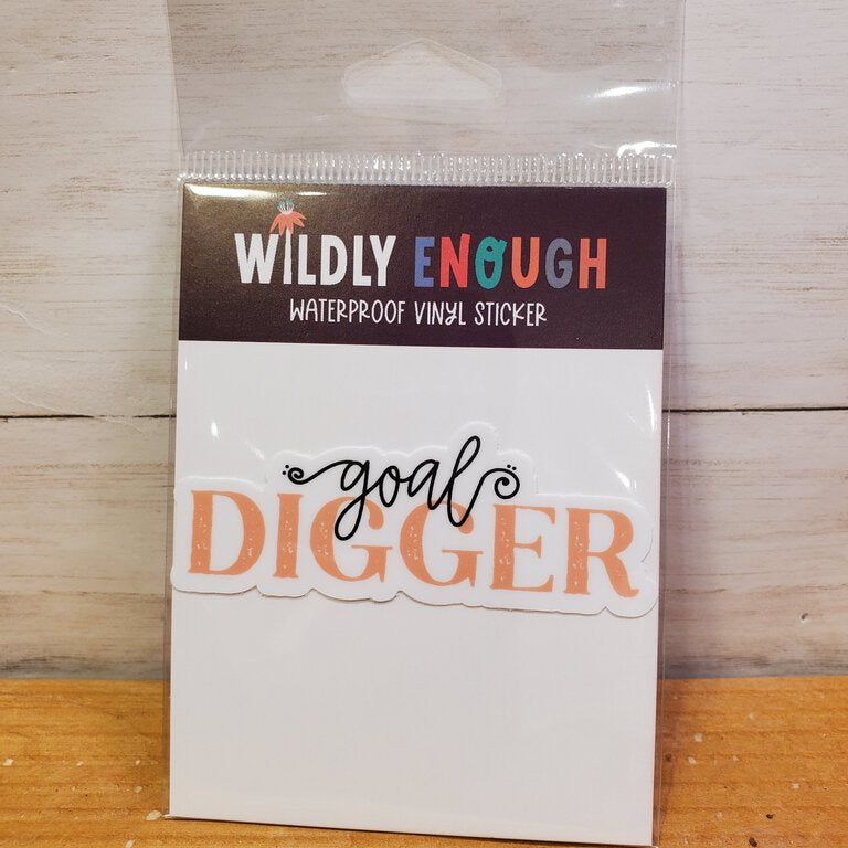 Goal Digger Sticker Sticker