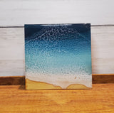 3x3 Ocean Resin Art