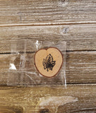Maple Leaf Birch Tree Magnet