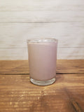 Lavender Libbey Glass Tumbler 7 Oz( Bedrock Soy Candle)
