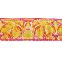 DOG COLLAR-LEMON-(MEDIUM 13"-16")