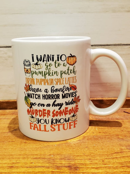 Fall Stuff Coffee Mug