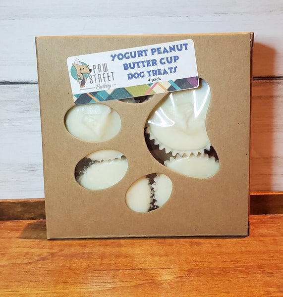 YOGURT PB CUP PET TREAT -4 PACK