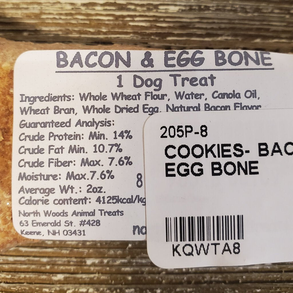 Bacon and Egg Dog Bone