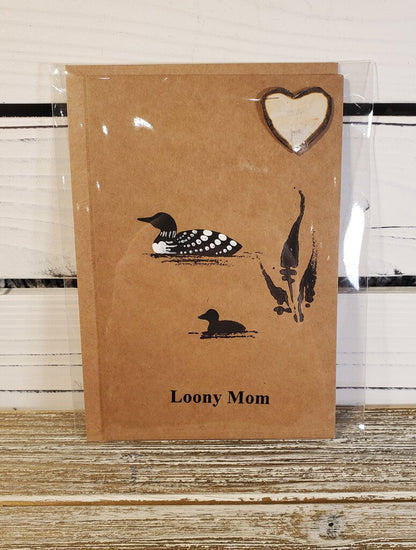 Loony Mom Greeting Card