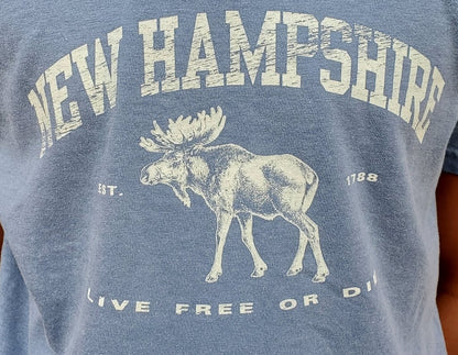 Vintage Moose NH Blue Jean T-Shirt