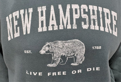 Vintage Bear NH Alpine Green Sweatshirt