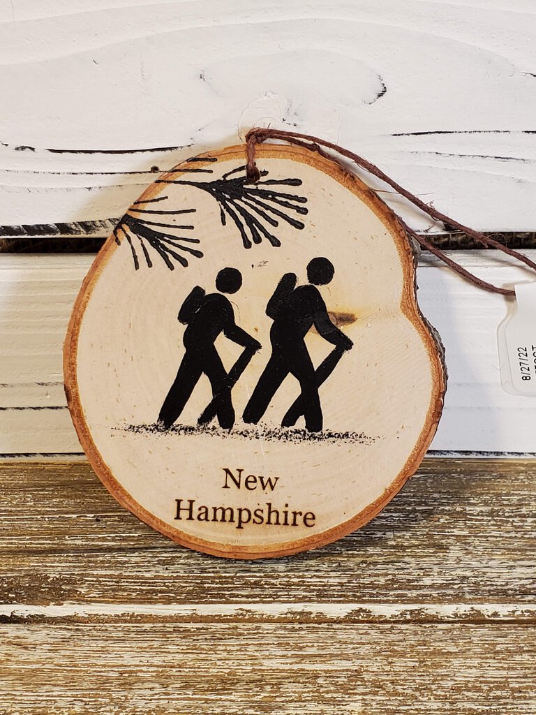 NH Hiker Medium Birch Ornament