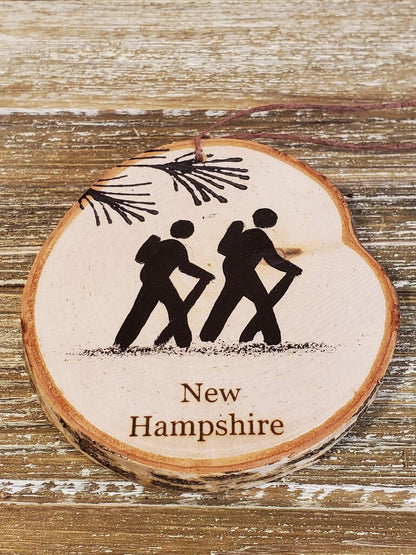 NH Hiker Medium Birch Ornament