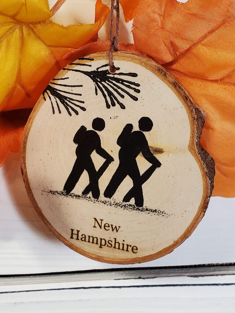 NH Hiker Medium Birch Ornament