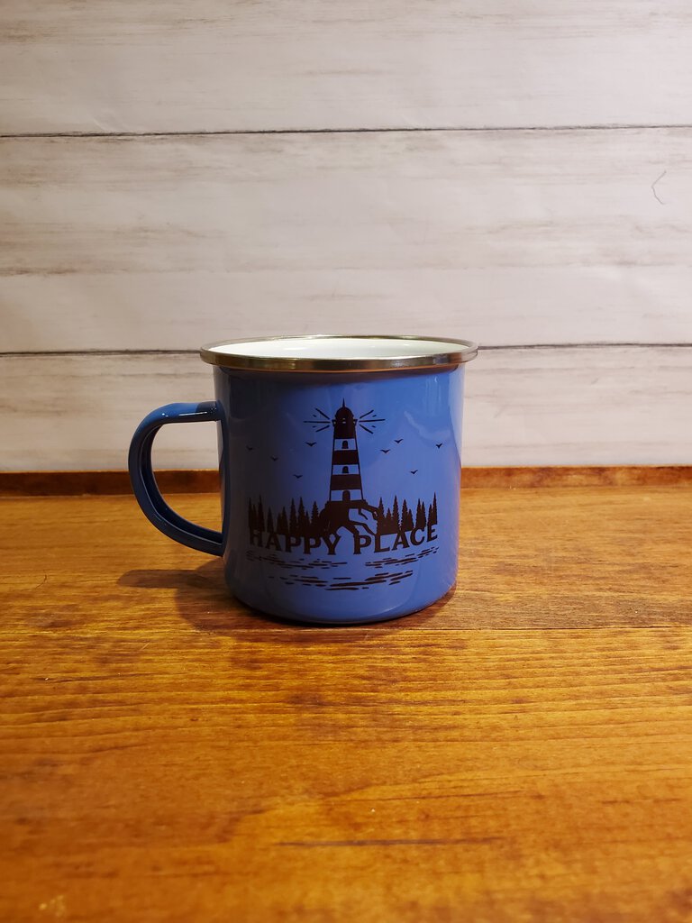 Happy Place Lighthouse Camp Mug