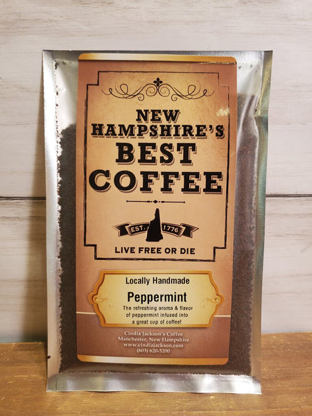 1.6oz "Peppermint" Perfect Pot Ground Coffee Pouch (CJ)