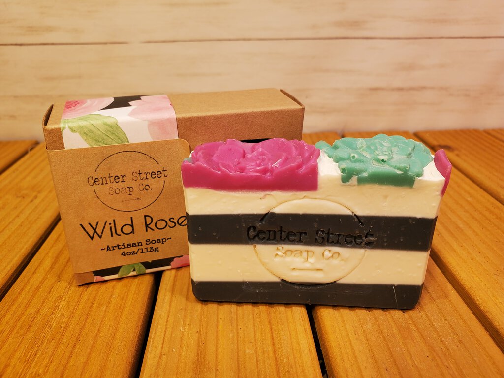 Wild Roses Soap Bar