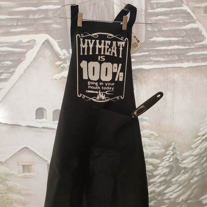 My Meat is 100% Apron