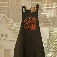 I Turn Grills On Apron