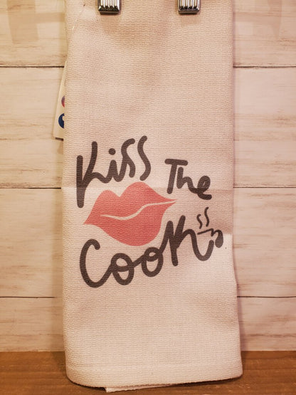 Kiss The Cook-Kitchen Towel