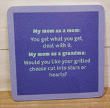 "Grandma"-Coaster (Drinks On Me)