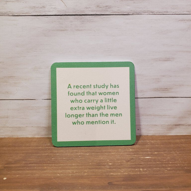 A Recent Study Coaster