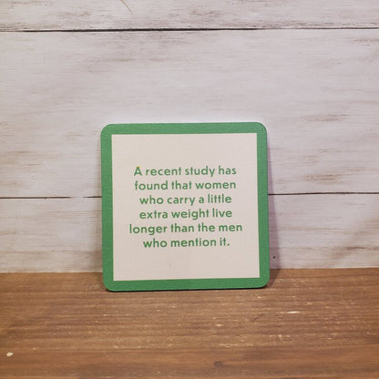 A Recent Study Coaster