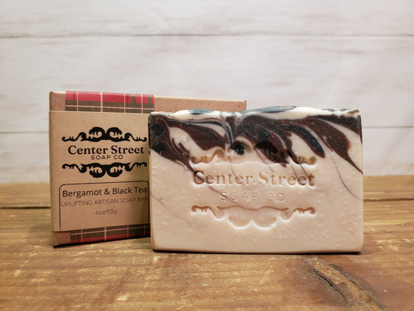 Bergamont and Black Tea Handmade Soap bar