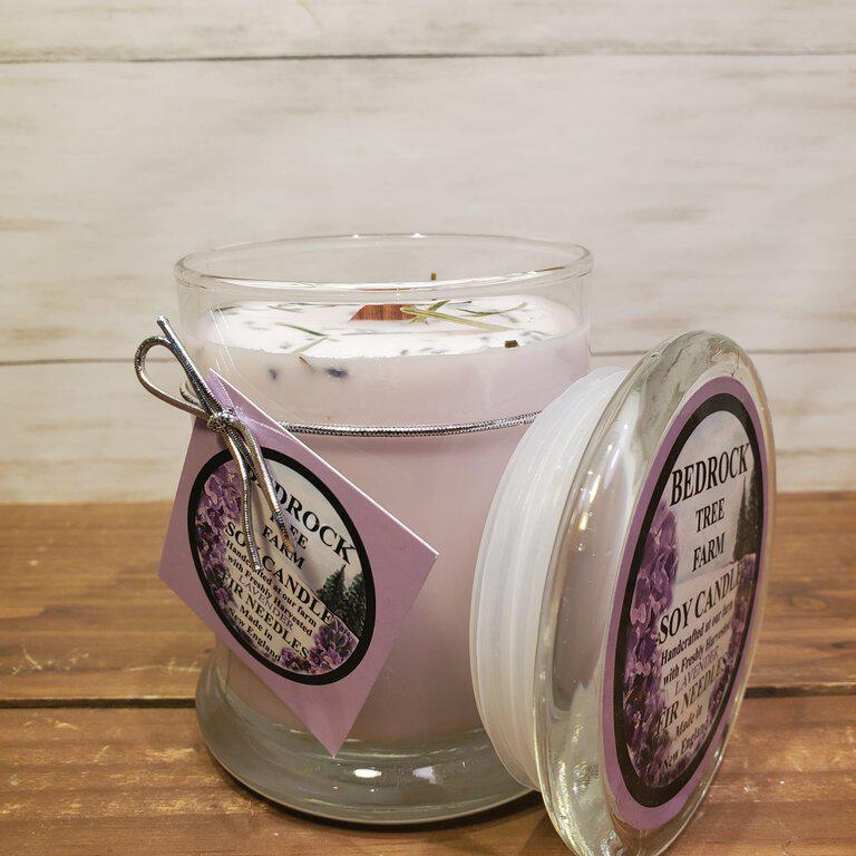 Lavender Libbey Status Jar