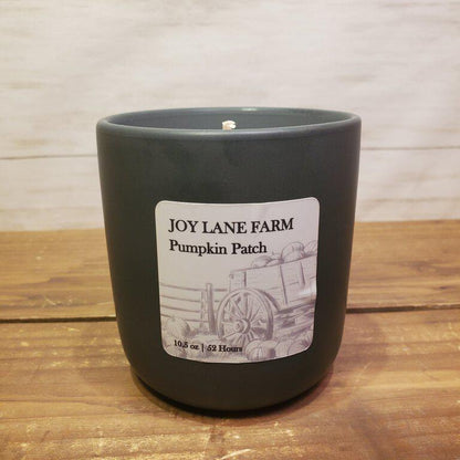 Pumpkin Patch Ceramic Candle