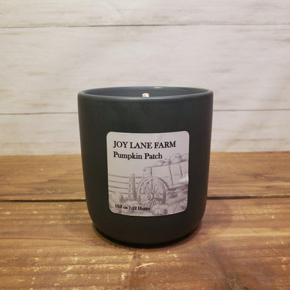 Pumpkin Patch Ceramic Candle