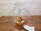 Med Crystal Wire Tree 3 Inch Pot( Amazonite)