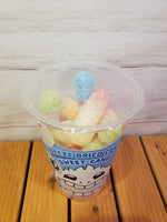 Freeze Dried Gummy Worm Candy In a Cup (GSFDC)