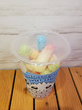 Freeze Dried Gummy Worm Candy In a Cup (GSFDC)