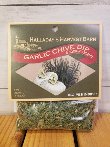 Garlic Chive Herb Dip (Halladay's Harvest)