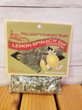 Lemon Spinach Herb Dip (Halladay's Harvest)