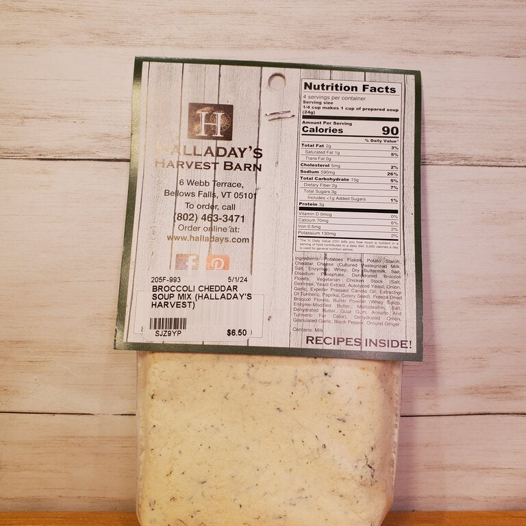 Broccoli Cheddar Soup Mix