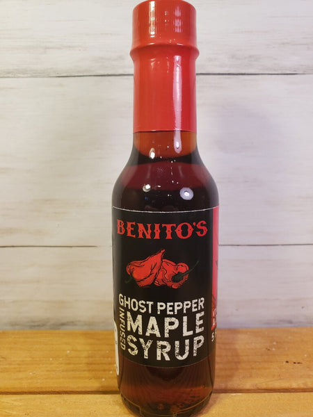 Ghost Pepper Infused 5oz Maple Syrup (Benito's)