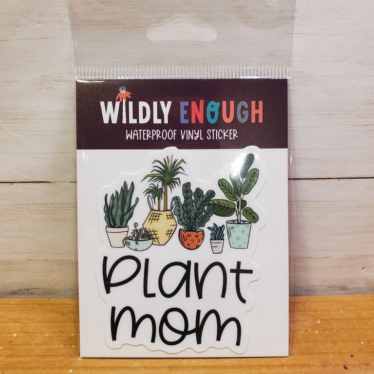 Plant Mom Sticker