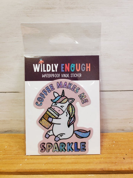 Coffee Makes Me Sparkle Unicorn (Wildly Enough)