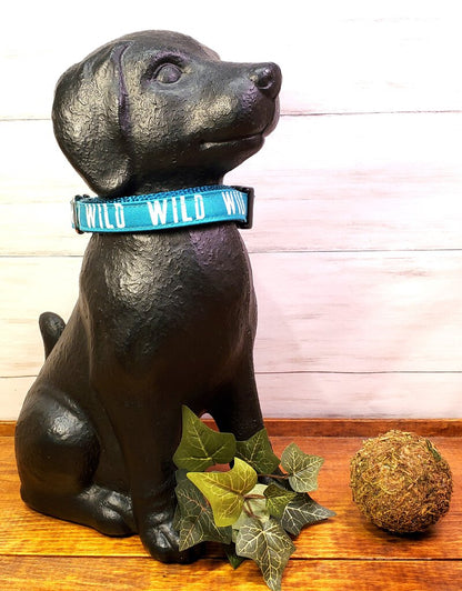 Wild Dog Collar Teal