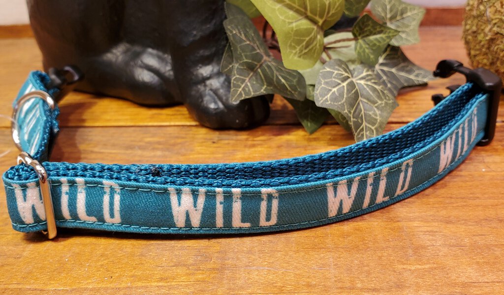 Wild Dog Collar Teal