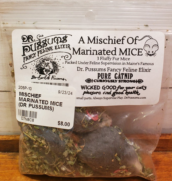 MISCHIEF MARINATED MICE (DR PUSSUMS)