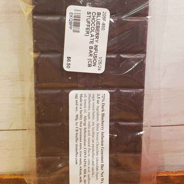 Blueberry Infusion Chocolate Bar