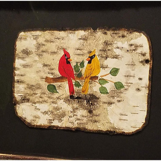 Painted Cardinal Birch Frame