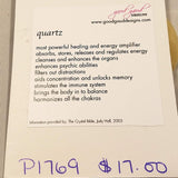 Quartz (Healing and Energy) Energy Stone Pendant