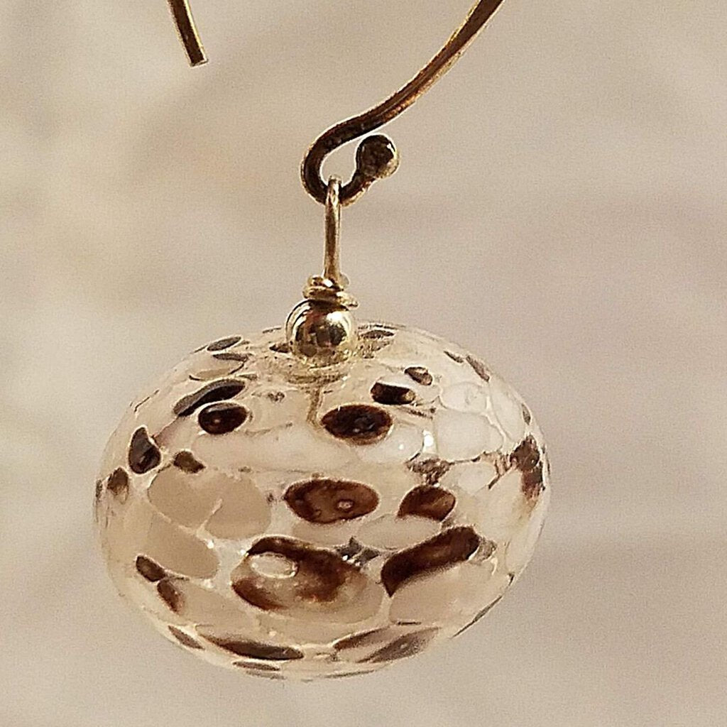 Glass Ball Earrings