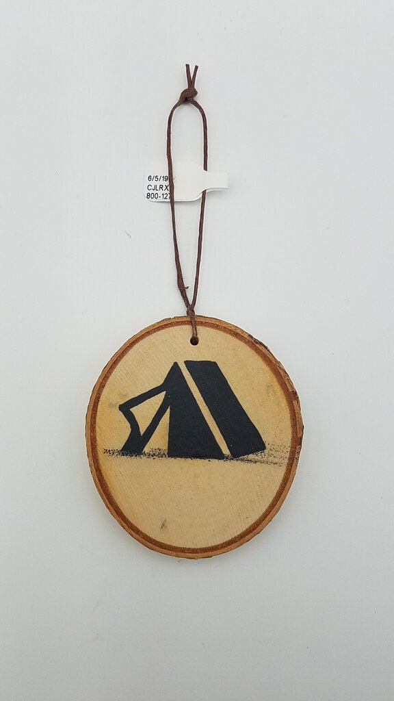 Small Tent Birch Ornament