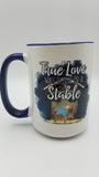 15 Ounce True Love Stable Coffee Mug
