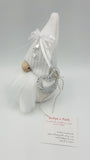 White Valentine's Day Mini Gnome